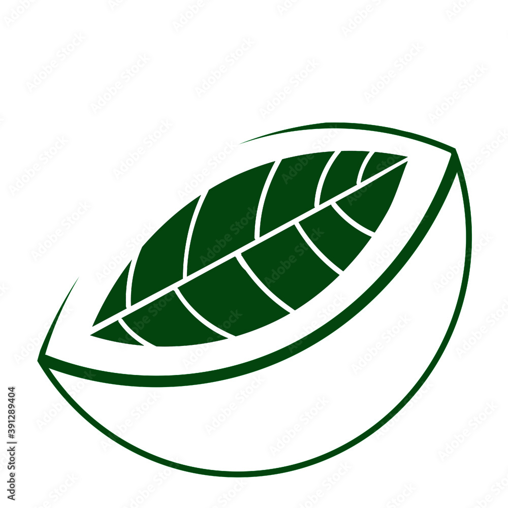 Green icon/logo template in eco-green style. The main element here is the leaf. Green icon/logo template in eco-green style. The main element here is the leaf.