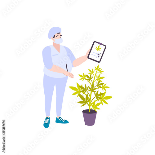 Growing Cannabis Plant Composition