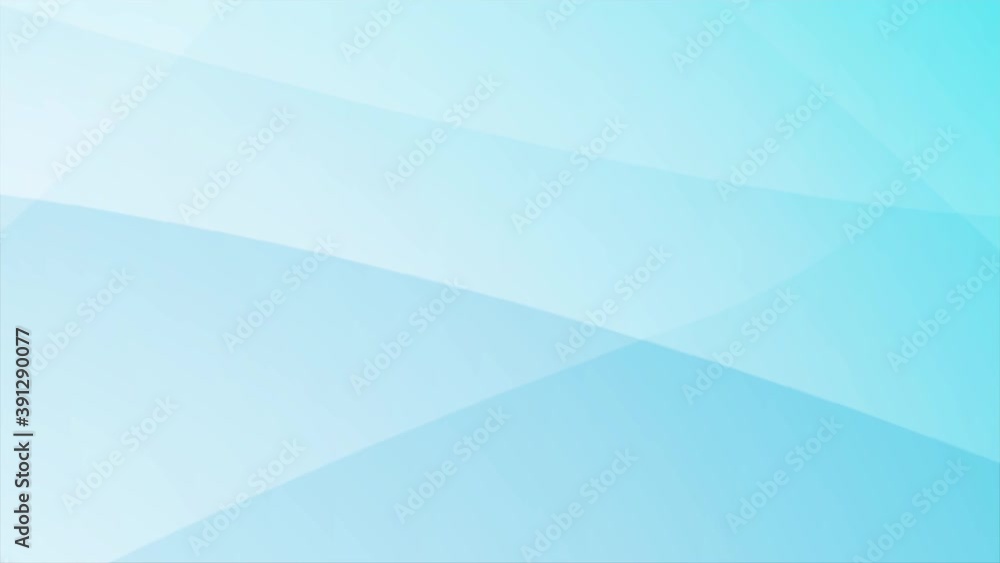 2D flat Animations 4K Blue color background abstract art