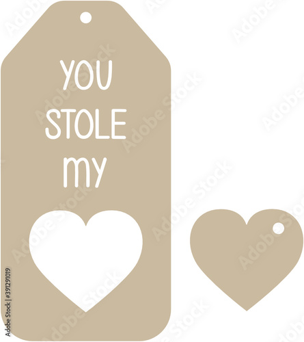 You stole my heart - Anhänger