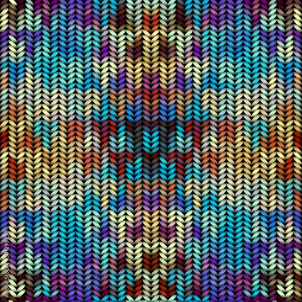 Seamless background pattern. Imitation of Sweater knitting with melange effect. Seamless background pattern. Imitation of Sweater knitting with melange effect.