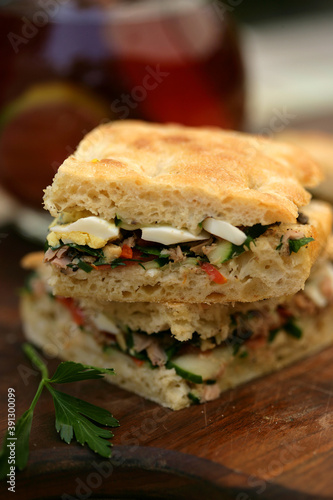 Wallpaper Mural Close up of sandwiches Torontodigital.ca