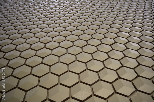 The golden twill hexagon pattern is a high diagonal pattern.