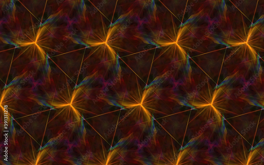 Abstract light background. Fractal art
