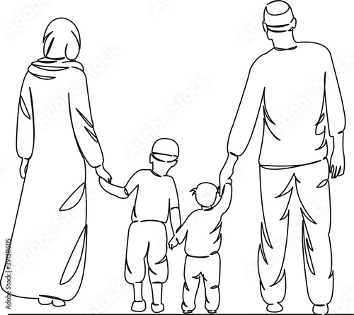 muslim family