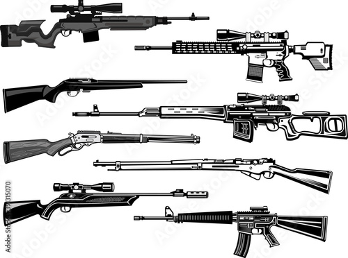 Modern  Guns: automatic weapon