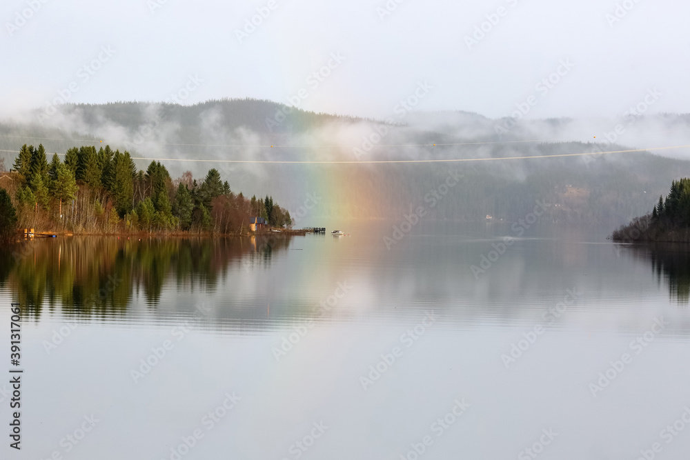 Fototapeta premium Rainbow in November