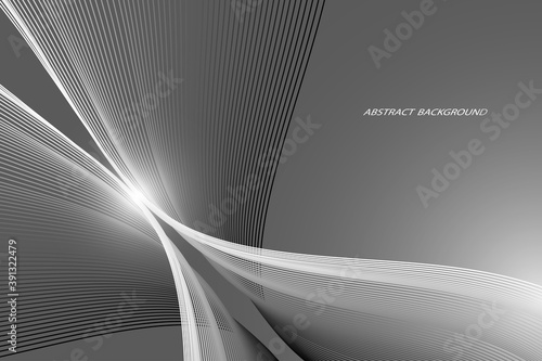 Modern abstract background, curved lines. wavy pattern. curved linear pattern 