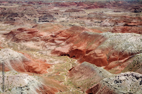 Red Mounds at Petrified Forest National Park