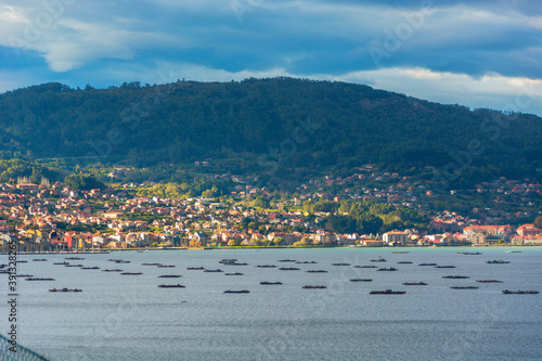Views of the largest city in Galicia Vigo Spain