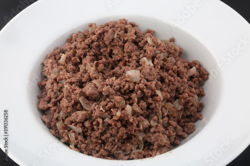 minced meat for filling