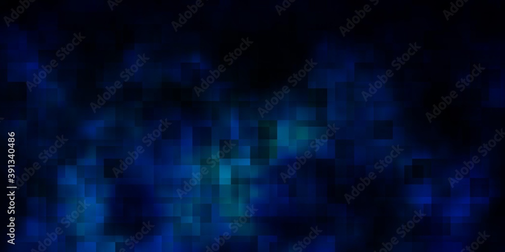 Dark BLUE vector pattern in square style. Dark BLUE vector pattern in square style.