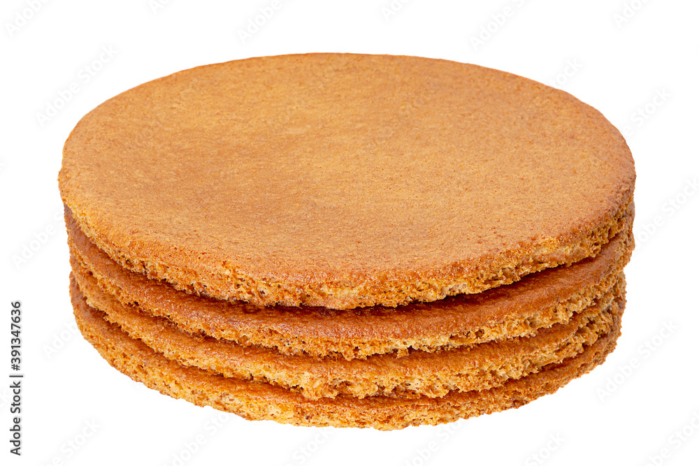 Cake crust brown biscuit layer Cake crust brown biscuit layer