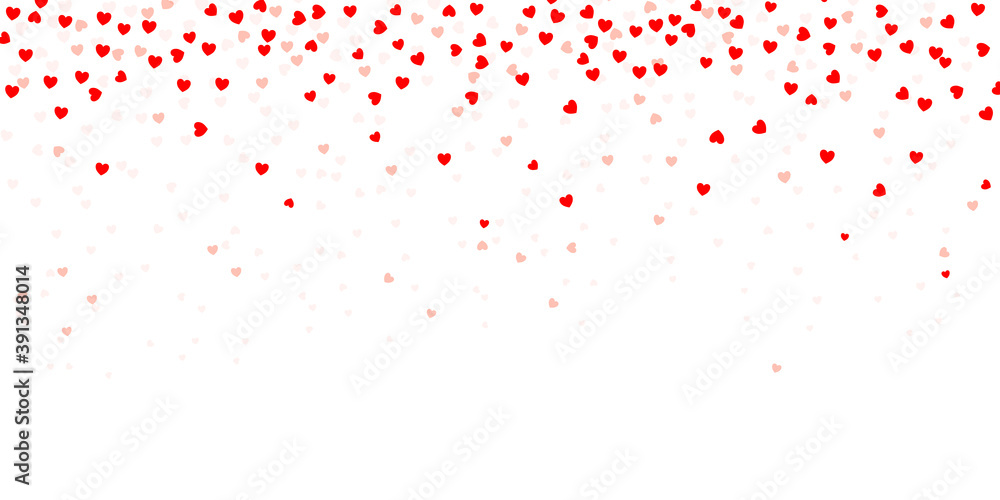 hearts background with red heart splashes background