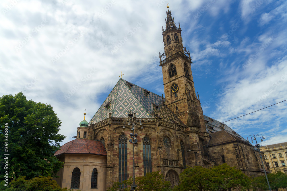Bolzano, Bozen, Italy: the cathedral