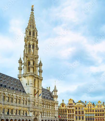 Grand Place square architecture  Brussels