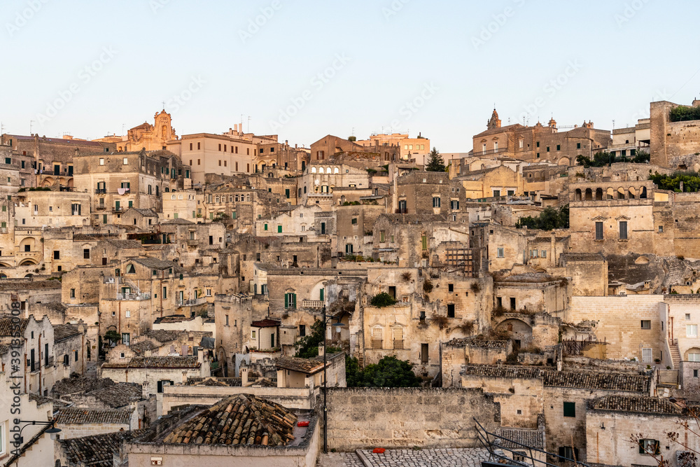 View at Sasso Caveoso(old town) of Matera, Basilicata, Italy - Euope