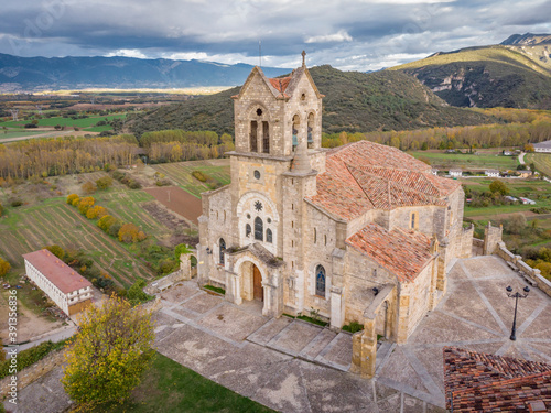 Parish church of San Vicente Mártir and San Sebastián, Frías, province of Burgos, region of Las Merindades, Spain
