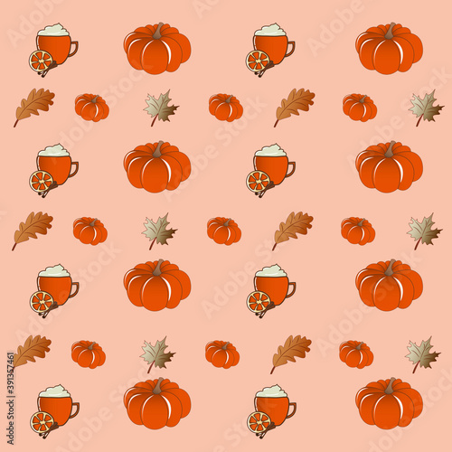 Pumpkin pattern