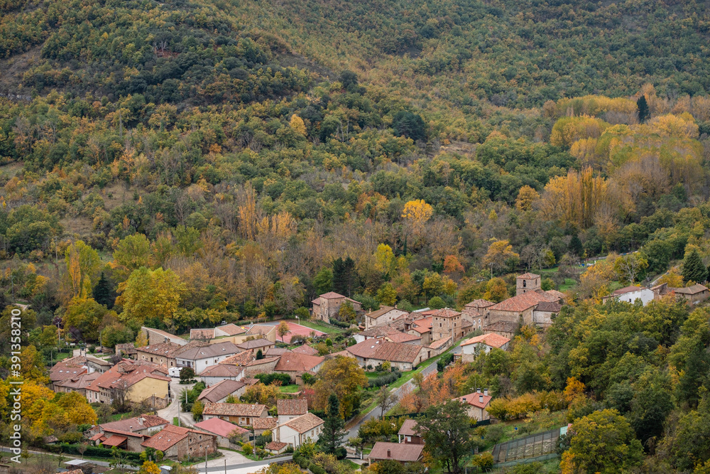 Escalada village, Burgos municipality of Valle de Sedano, Spain