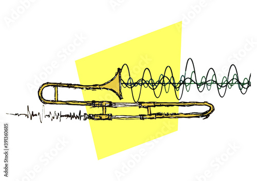 trombone waves