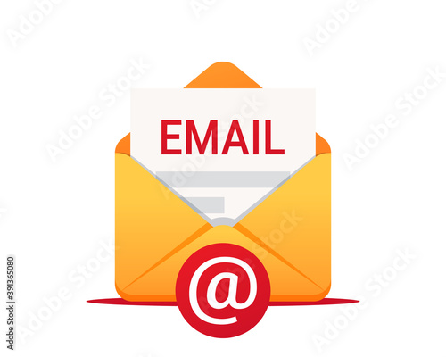 Email vector icon. Envelope with email. Email message, Infographic, Working process, Searching mail, New incoming message, Mail sending
