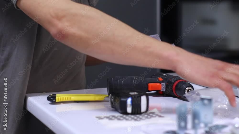 process of apartment renovation. repair tools. remodeling, doing repairs. FullHD footage process of apartment renovation. repair tools. remodeling, doing repairs. FullHD footage