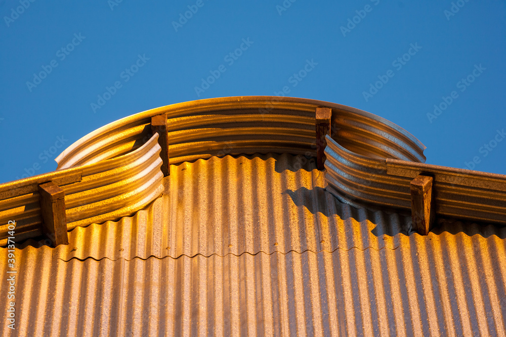 corrugated iron building corrugated iron building
