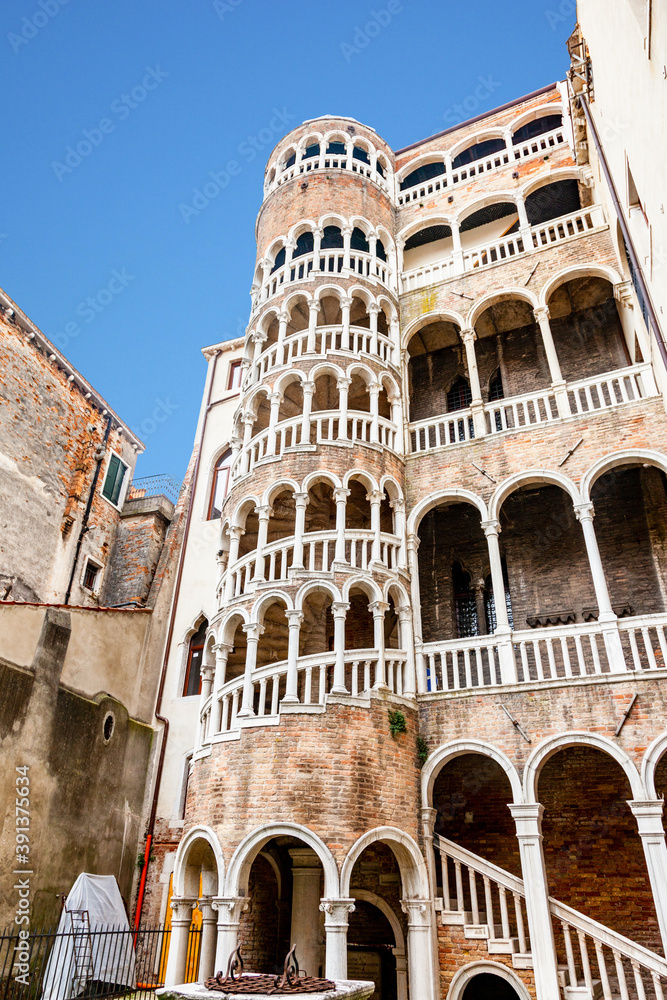 spiral staircase Venice