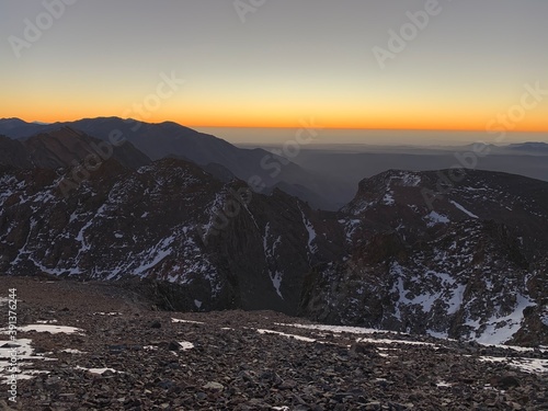 Wallpaper Mural sunrise in the mountains, Morocco  Torontodigital.ca