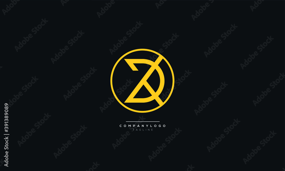 Letter DK or KD Business Logo Design Alphabet Icon Vector Monogram Letter DK or KD Business Logo Design Alphabet Icon Vector Monogram