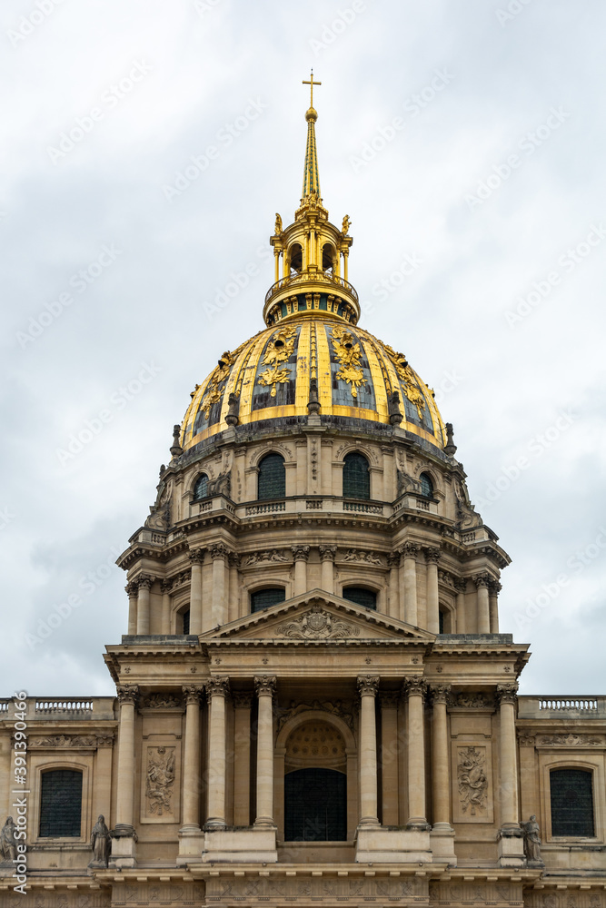 Fototapeta premium The Dome of the Hotel des Invalides