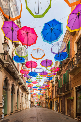 Fotografie Umbrella Street