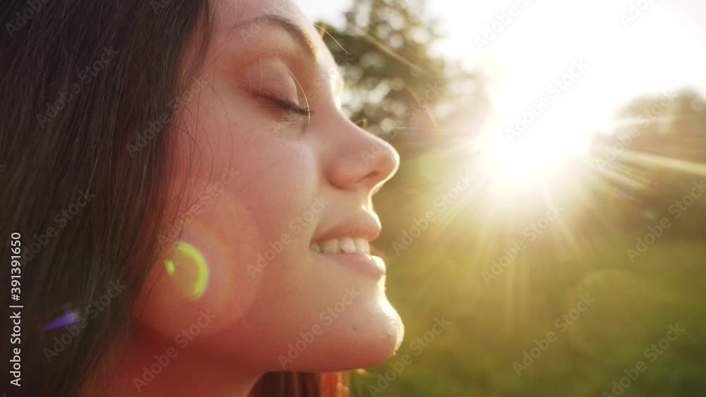 happy girl teen child closed her eyes dream. teenage kid wants fantasy a dream come portrait at sunset. woman daughter silhouette dream of a happy childhood. free face sister closed eyes happy girl teen child closed her eyes dream. teenage kid wants fantasy a dream come portrait at sunset. woman daughter silhouette dream of a happy childhood. free face sister closed eyes