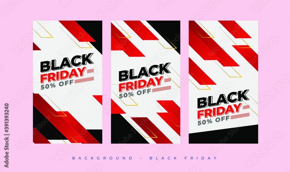 Black friday background and sale