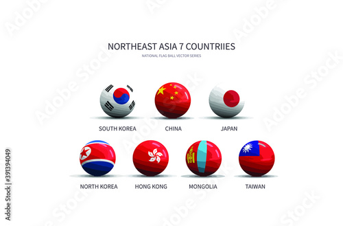 Flag of the seven Northeast...