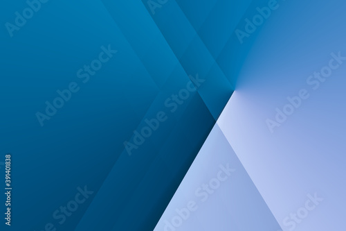 Illustration of a background of triangles. The color is blue.
