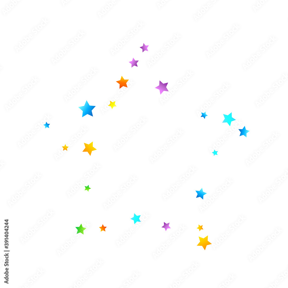 Rainbow Festive Confetti. Carnival Star Falling. Rainbow Festive Confetti. Carnival Star Falling.
