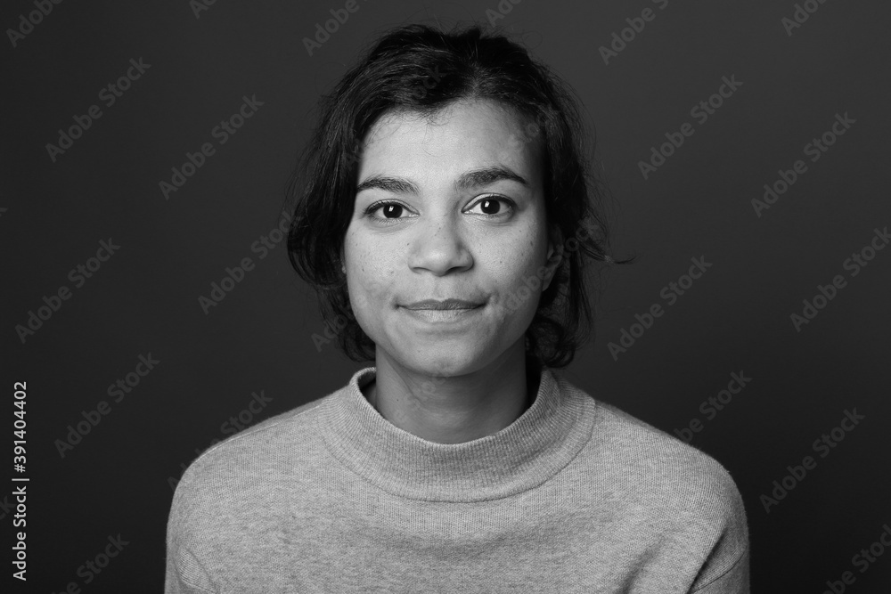 Portrait of a beautiful young woman Portrait of a beautiful young woman