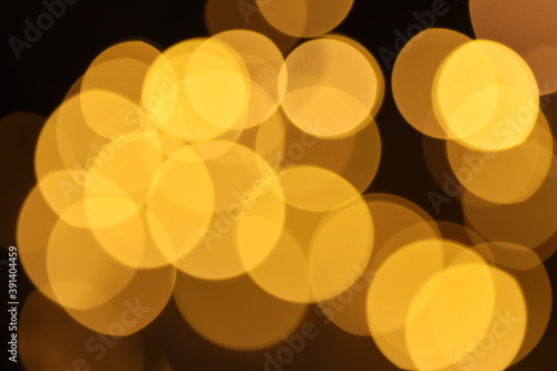 Christmas light bokeh, blurred abstract xmas content for wallpaper