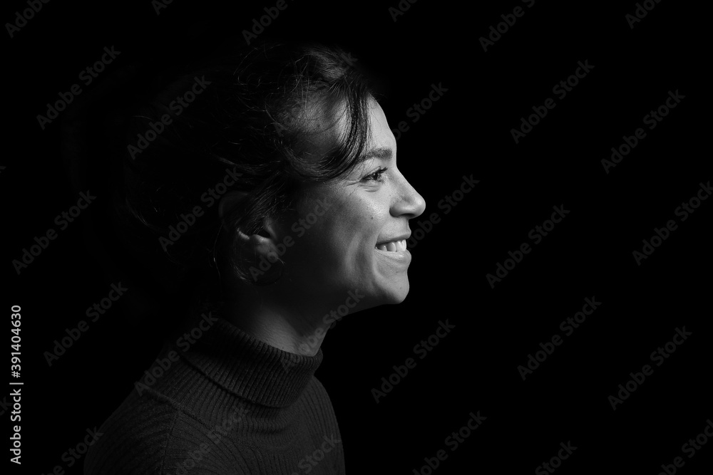 Portrait of a beautiful young woman Portrait of a beautiful young woman