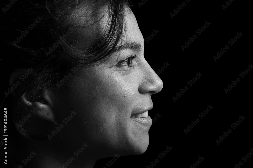 Portrait of a beautiful young woman Portrait of a beautiful young woman