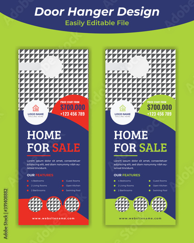 Real Estate Door Hanger Template