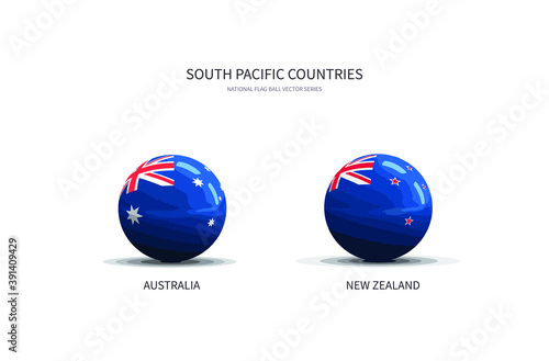 Flag Ball Vector of Austral...