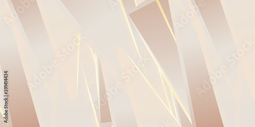 Abstract soft brown color background with gold lines