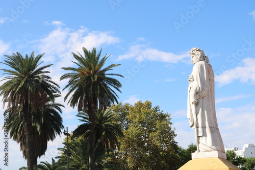 statue of the virgin mary