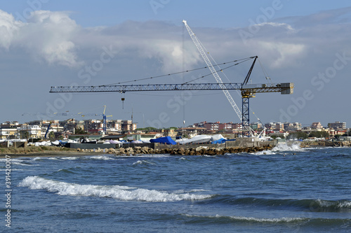 Port en construction