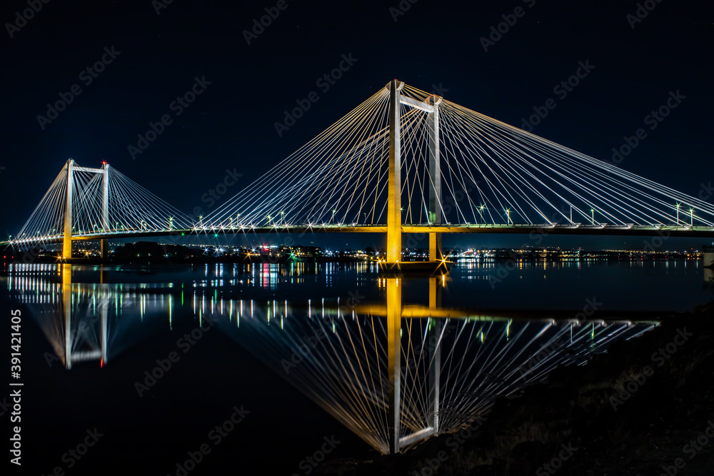 Obraz premium Cable Bridge