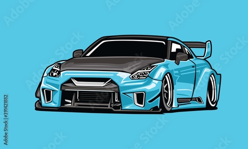 sport car vector