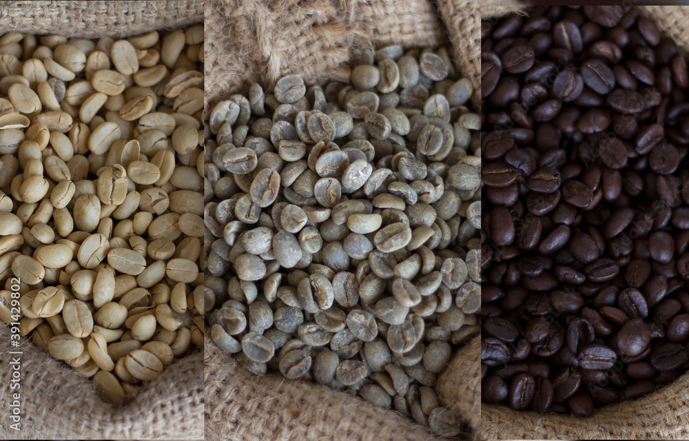 Obraz premium Coffee beans.